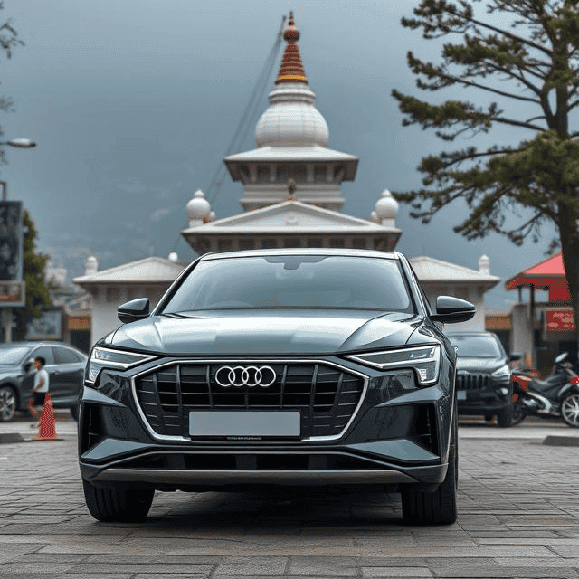 Audi e-tron Q8 in Nepal